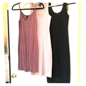 *SET OF 3* Forever21 SM Tank Dresses